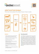 Download Flyer zedas®asset Track Analyser