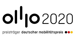 Preisträgerlogo Deutscher Mobilitätspreis 2020