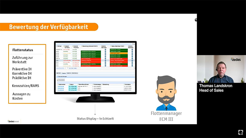 Snapshot from the webinar ECM-compliant documentation and operational release