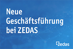 ZEDAS Geschäftsführungswechsel