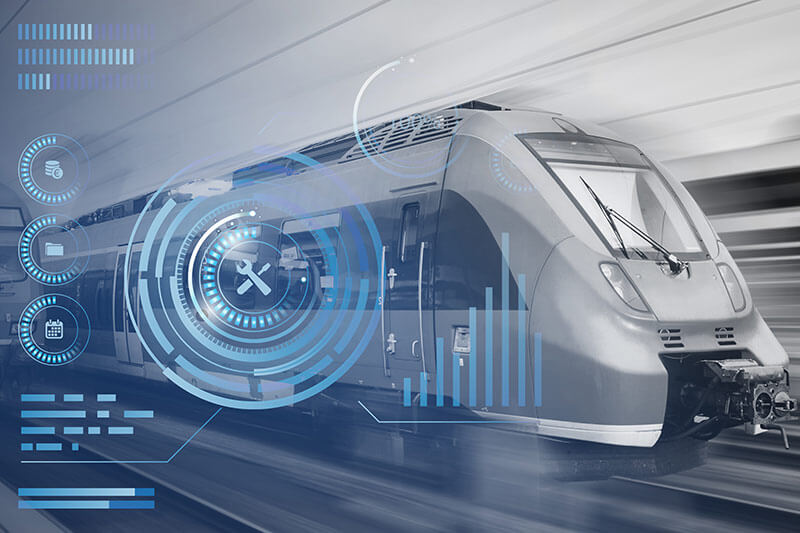 Digital operating log for maintenance activities on railway vehicle fleets