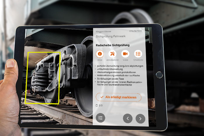 Augmented Reality für die intelligente Zuginstandhaltung