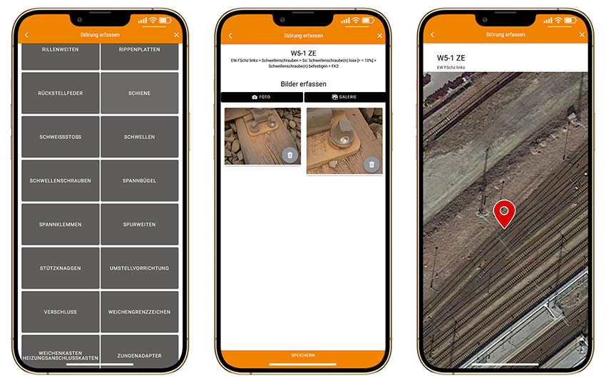 zedas asset smart - Mängelerfassung für Bahninfrastruktur