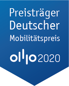 ausgezeichnet mit dem Deutschen Mobilitätspreis